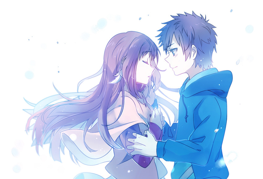 mukaido manaka and sakishima hikari (nagi no asukara) drawn by aki_(neyuki41028)