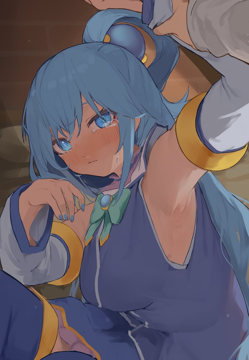 aqua (kono subarashii sekai ni shukufuku wo!) drawn by pocche-ex