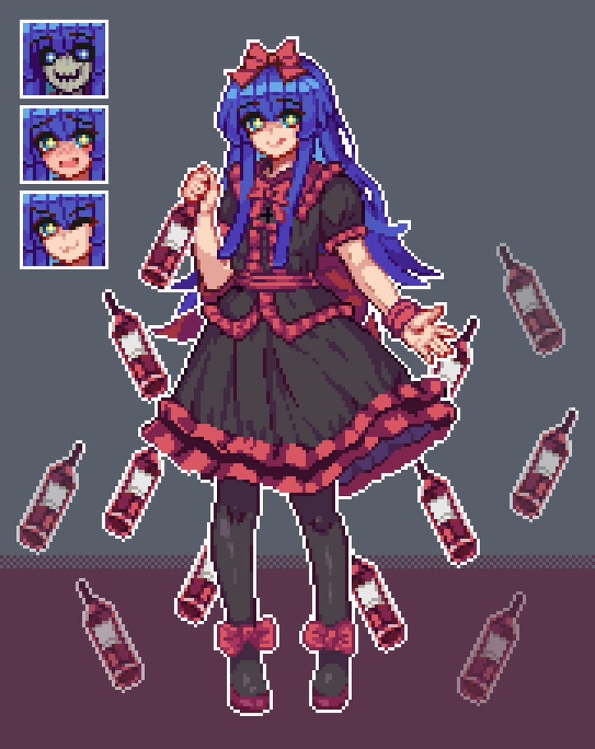 mabel (black souls and 1 more) drawn by youmo_de_chihuo