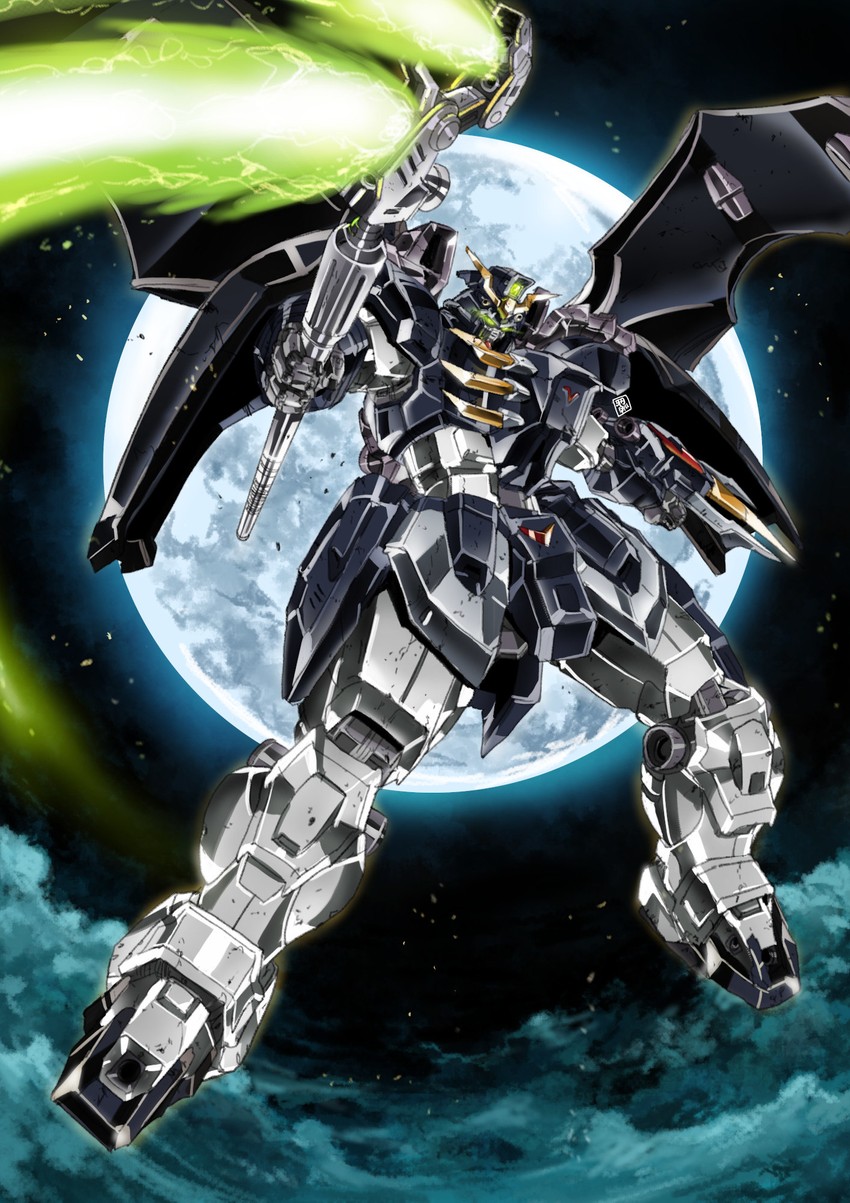 gundam deathscythe hell (gundam and 1 more) drawn by garimpeiro