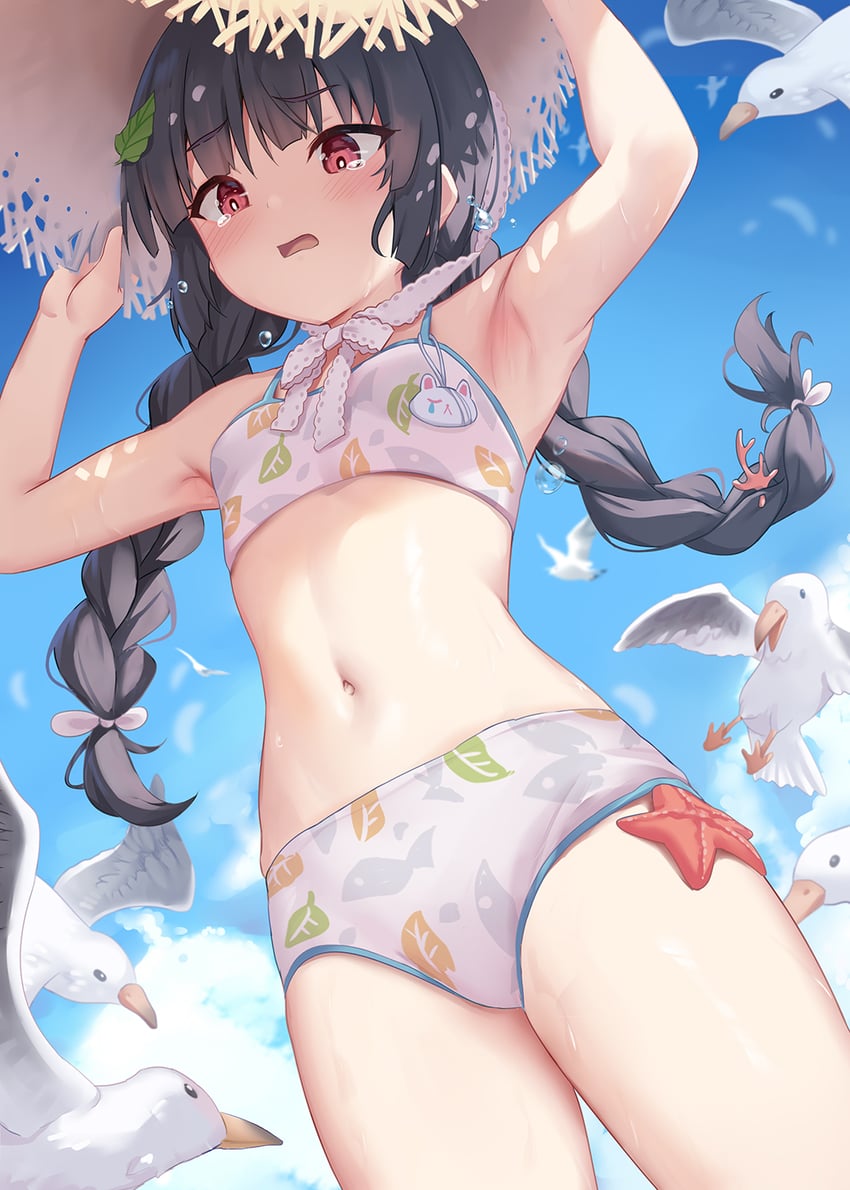 miyu (blue archive) drawn by milkshakework
