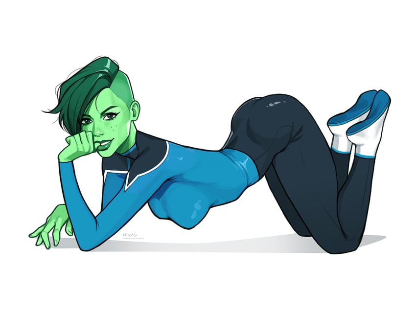 d'vana tendi (star trek and 1 more) drawn by olena_minko