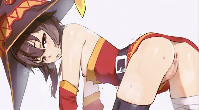 megumin (kono subarashii sekai ni shukufuku wo!) drawn by waligner