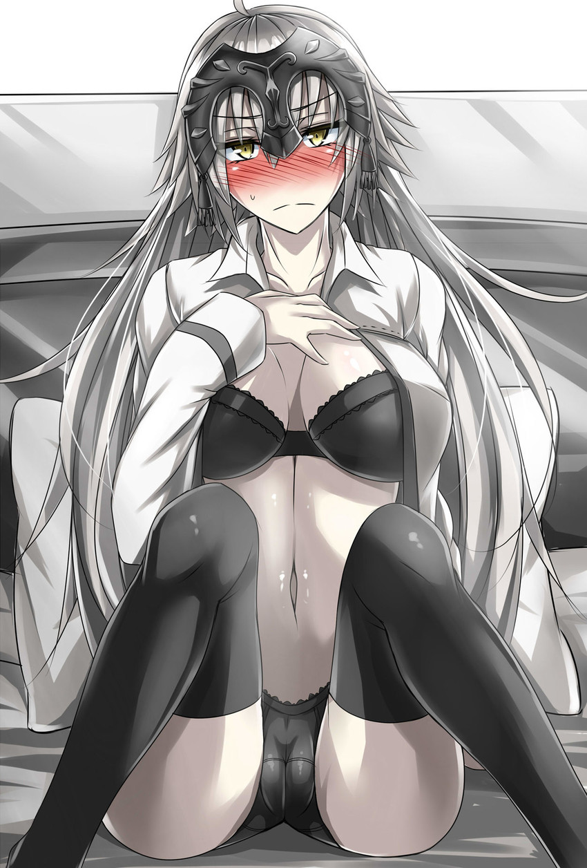 jeanne d'arc alter (fate and 1 more) drawn by sanmoto_gorouzaemon