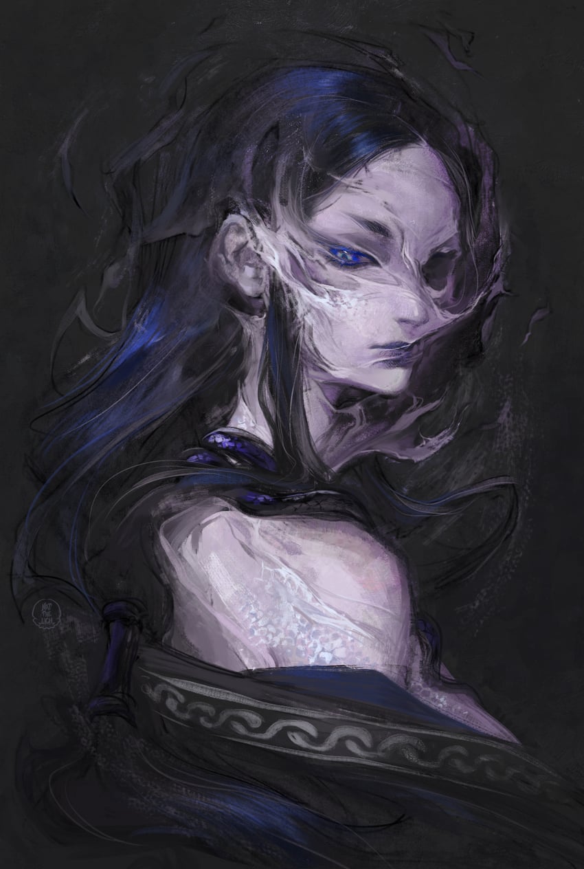 pandora acherona (original) drawn by nat_the_lich