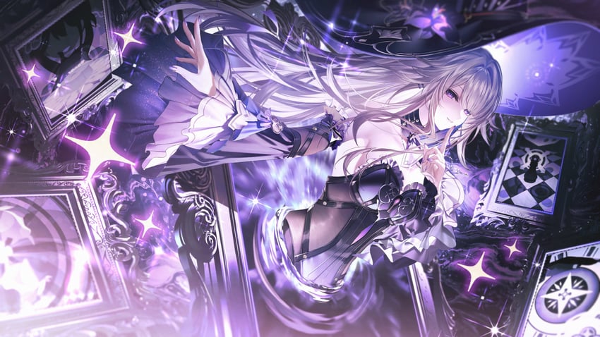 herta and the herta (honkai and 1 more) drawn by junpaku_karen
