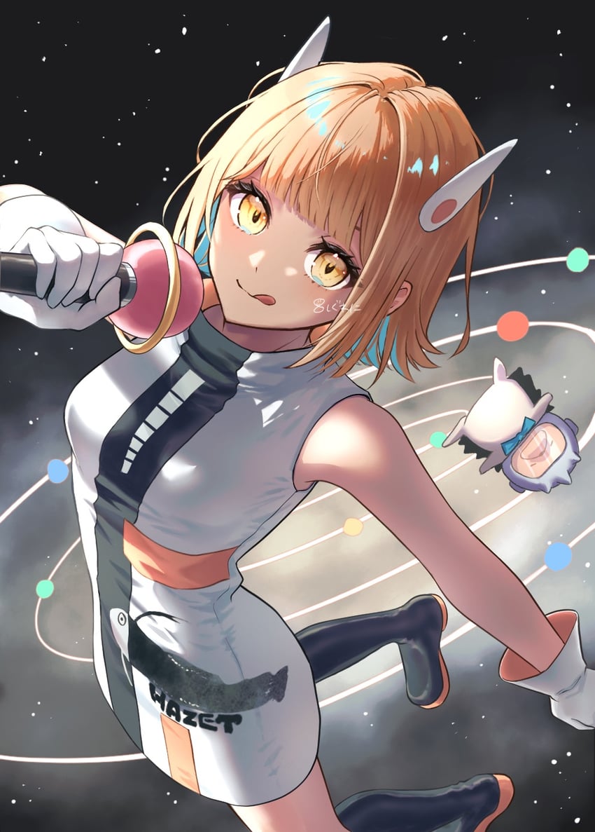 nira-chan and uniguri (zutto mayonaka de ii no ni and 1 more) drawn by tanu_shigureni