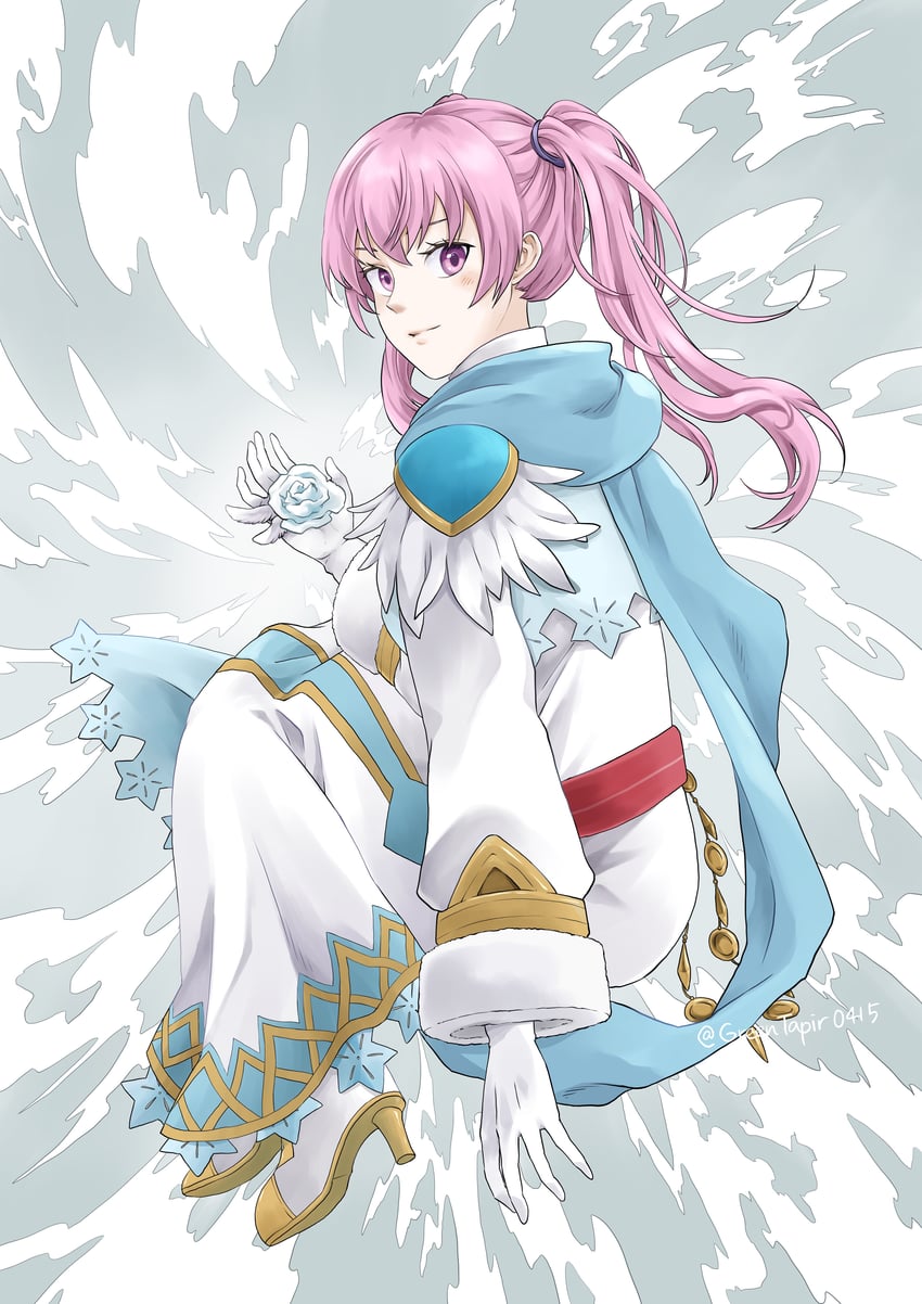 serra (fire emblem and 2 more) drawn by midori_no_baku