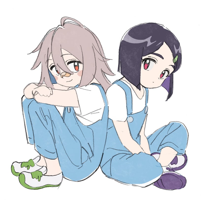yua serufu and suride miku (do it yourself!!) drawn by nnn-ollll