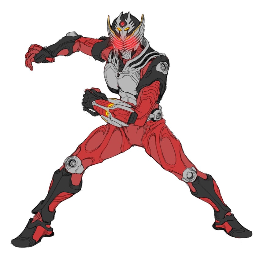 kamen rider ryuki (kamen rider and 1 more) drawn by xiangzi_box