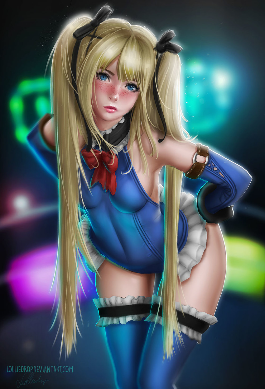 marie rose (dead or alive and 1 more) drawn by lolliedrop