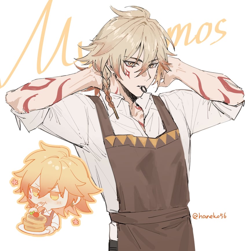mydei (honkai and 1 more) drawn by akabane_yu