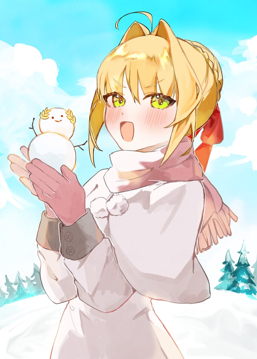 nero claudius (fate and 1 more) drawn by onigiri_lll