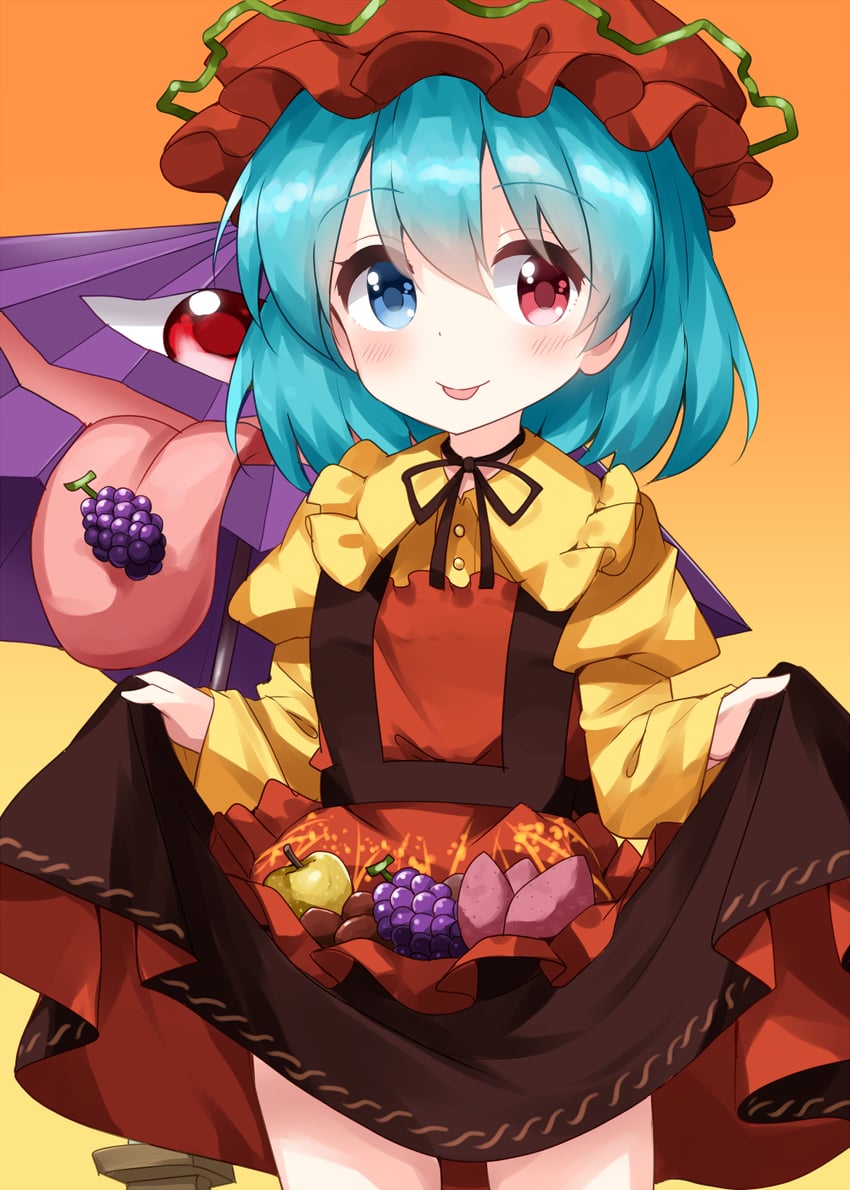 tatara kogasa and aki minoriko (touhou) drawn by ruu_(tksymkw)