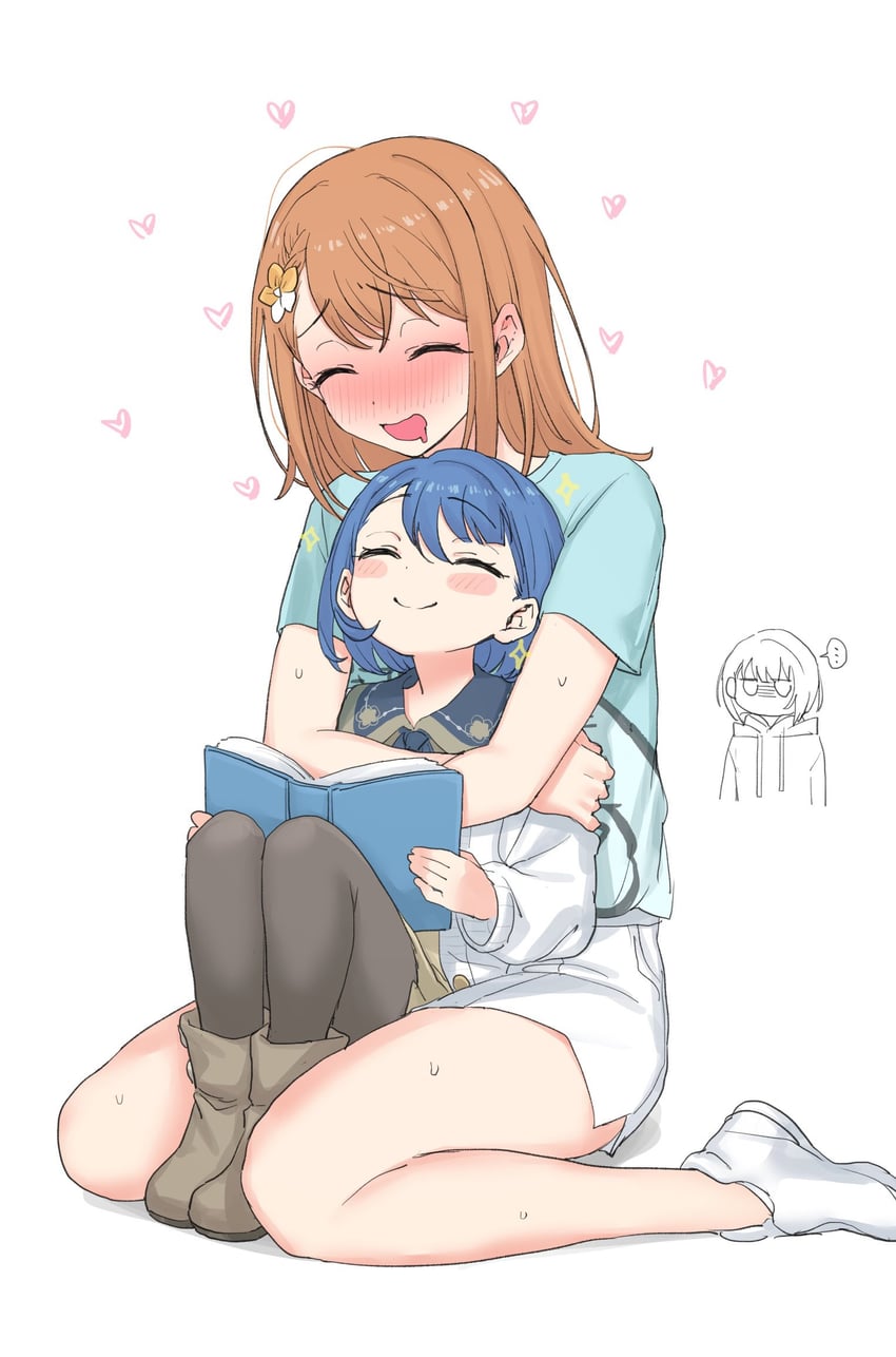 hanasato minori and kiritani haruka (project sekai) drawn by akkgsyk