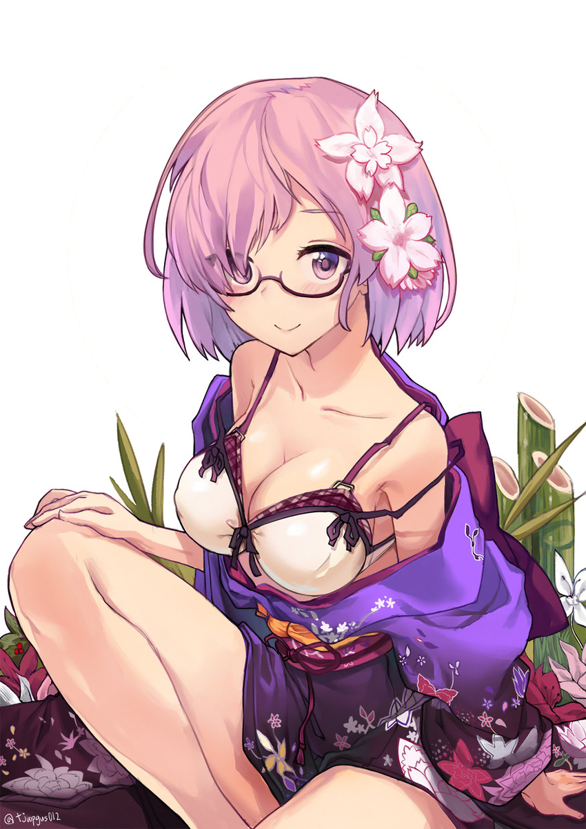 mash kyrielight (fate and 1 more) drawn by jehyun