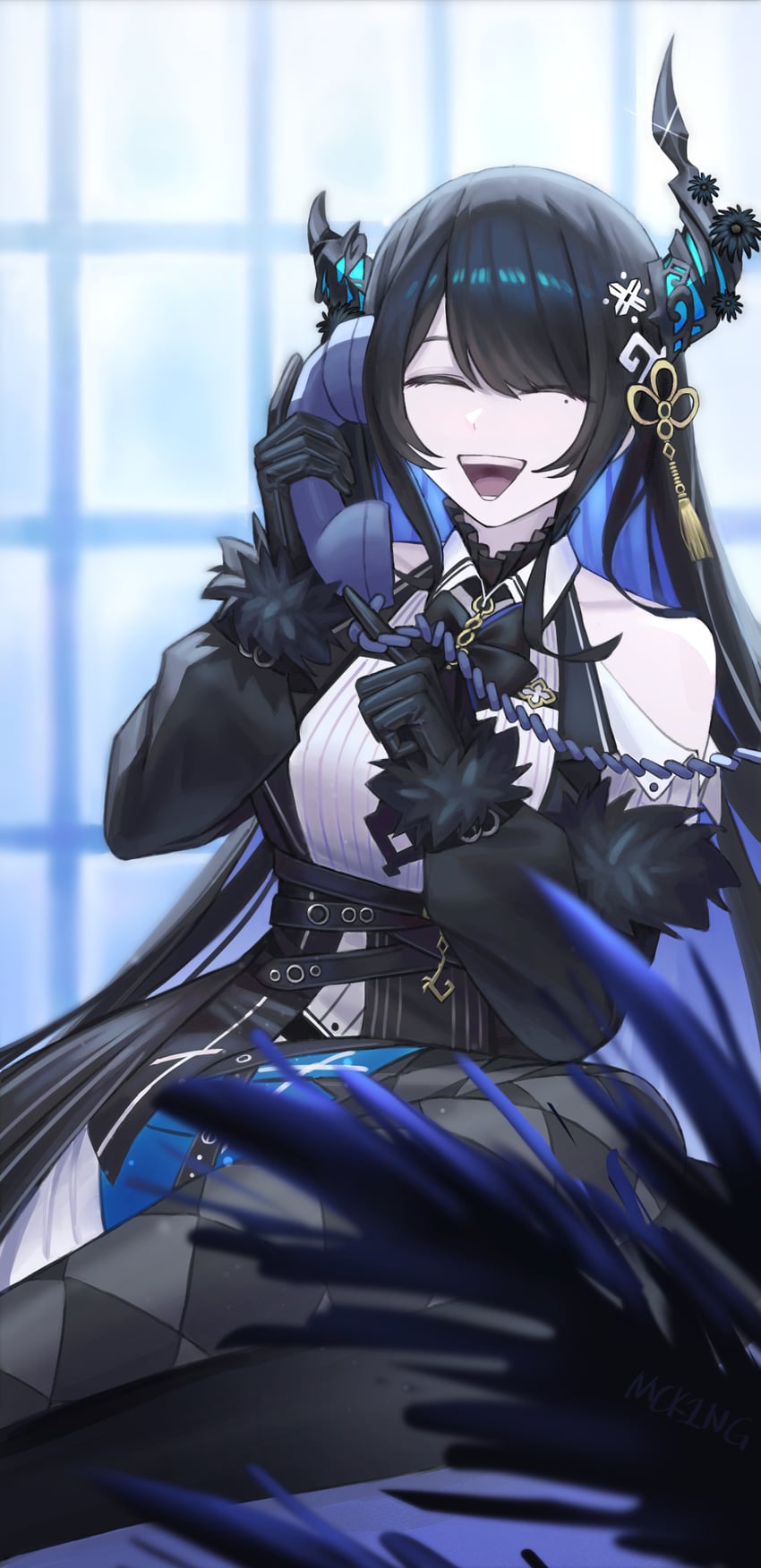nerissa ravencroft (hololive and 1 more) drawn by mcking