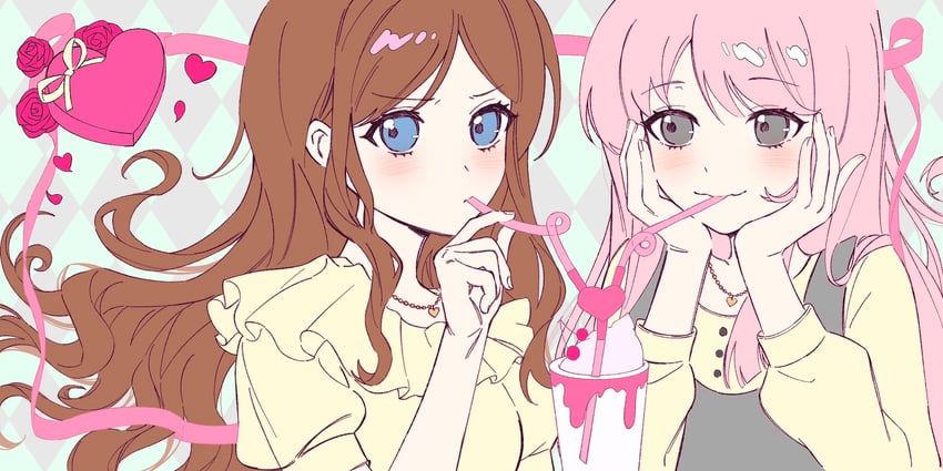chihaya anon and nagasaki soyo (bang dream! and 1 more) drawn by yayako_(804907150)