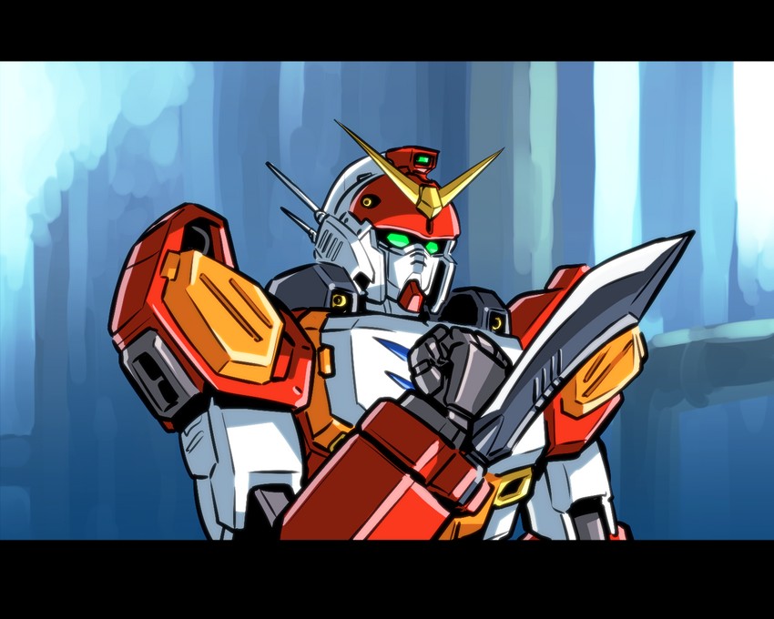 gundam heavyarms (gundam and 2 more) drawn by kato_takuji