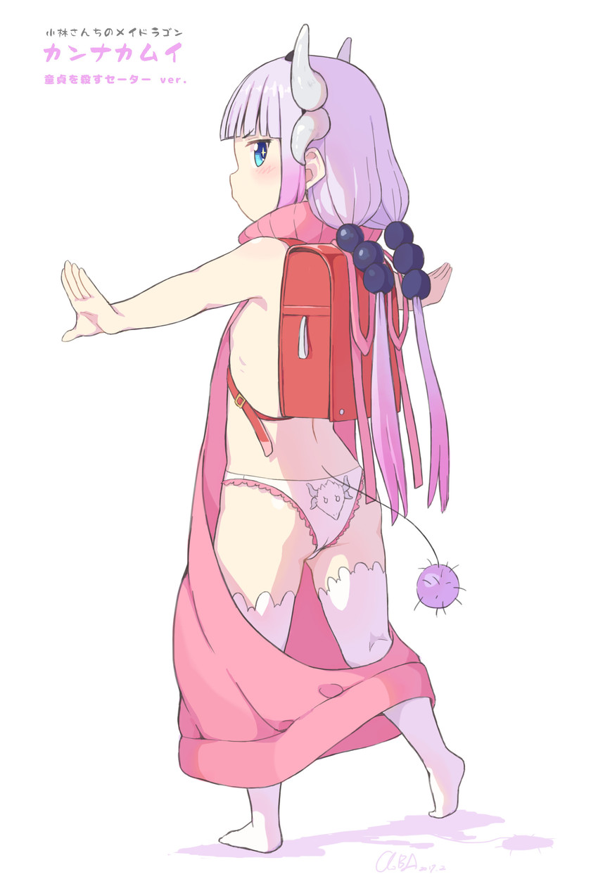 kanna kamui (kobayashi-san chi no maidragon) drawn by cloba