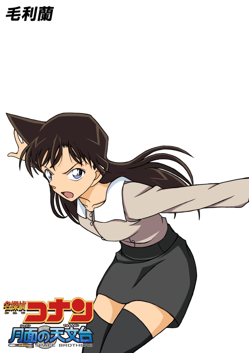mouri ran (meitantei conan) drawn by hiko_(jihen_m)