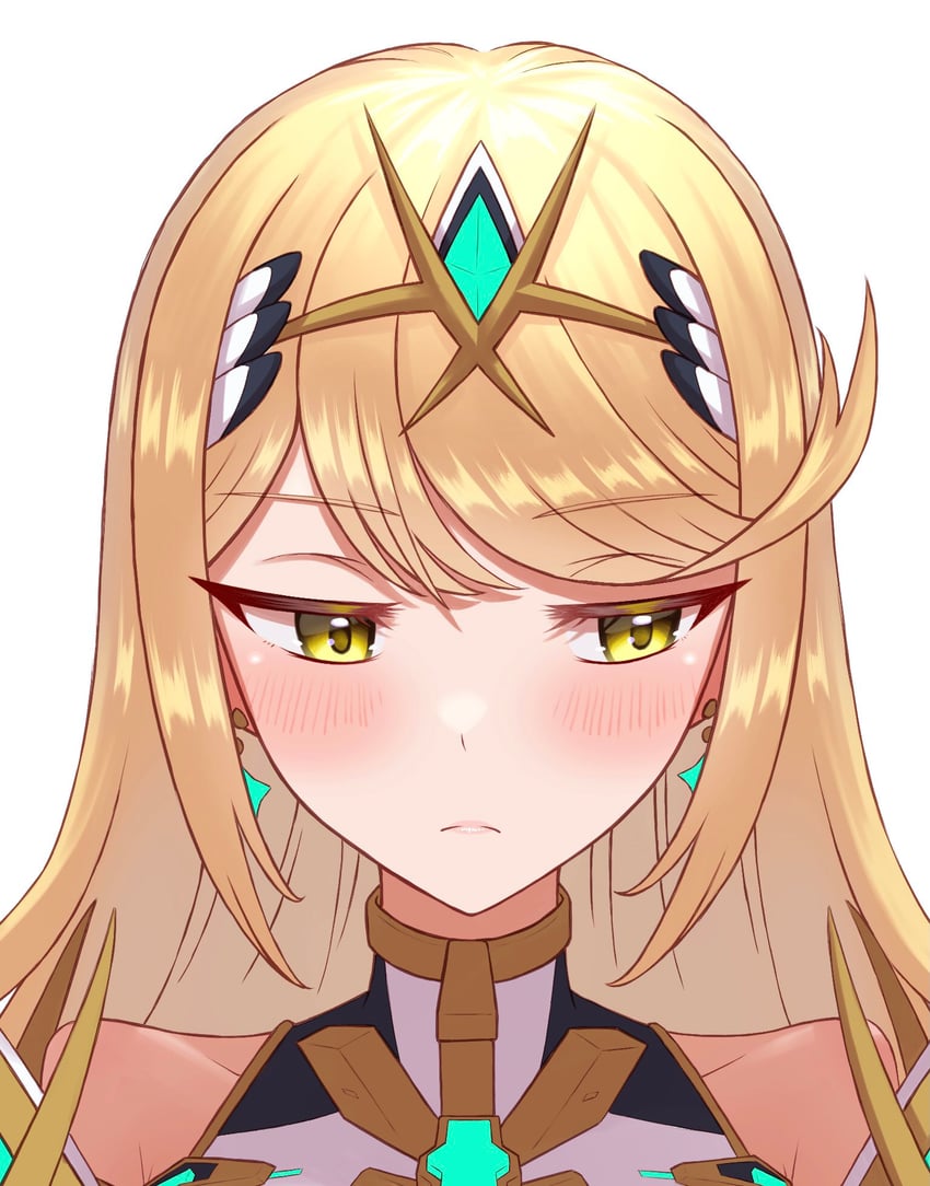 mythra (xenoblade chronicles and 1 more) drawn by taro_(peach_taro51)