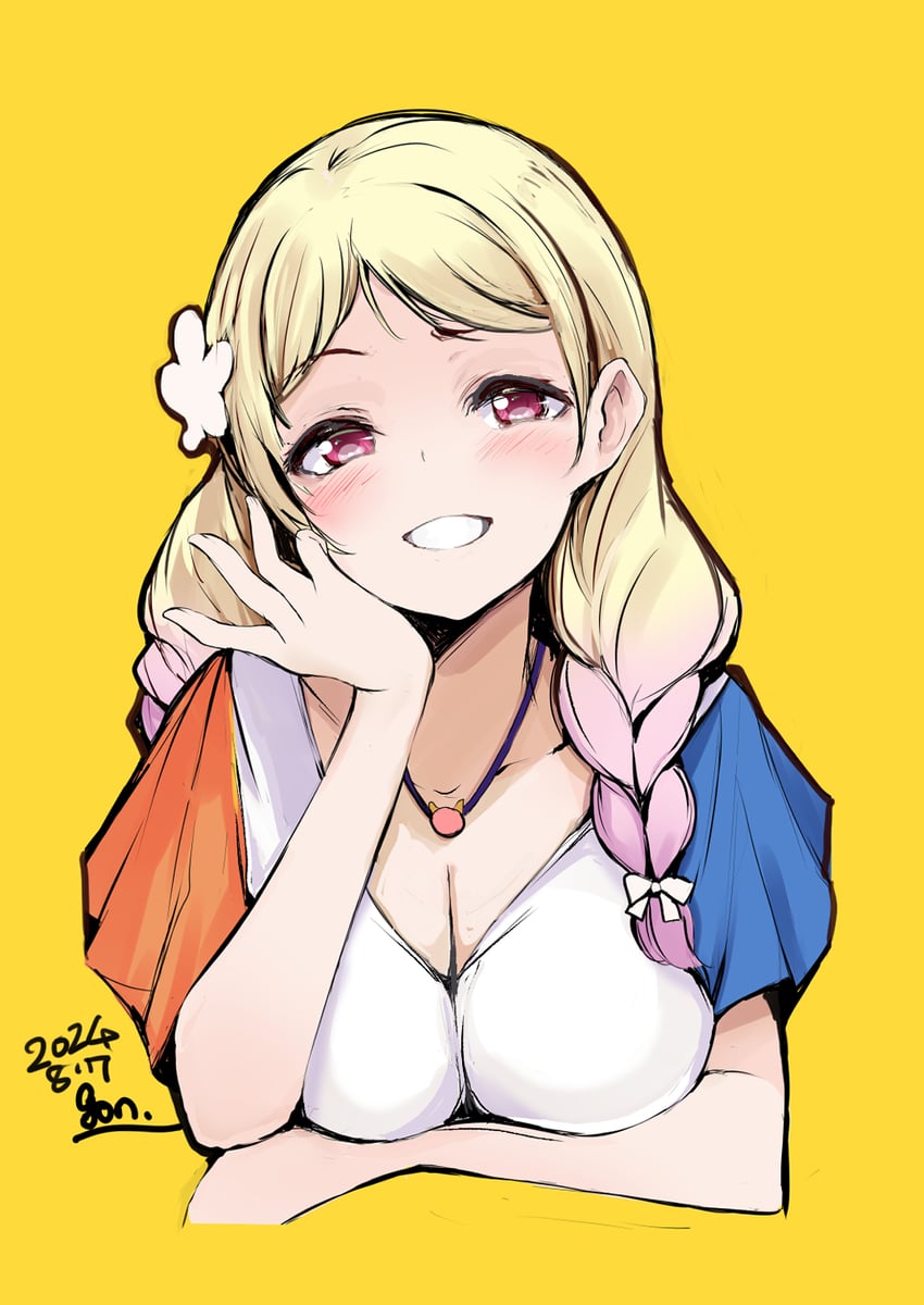 onitsuka natsumi (love live! and 1 more) drawn by gengoroh