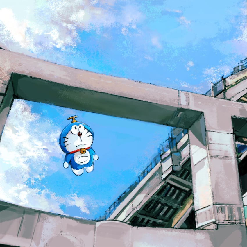 doraemon (doraemon) drawn by mochizuki_tagosaku