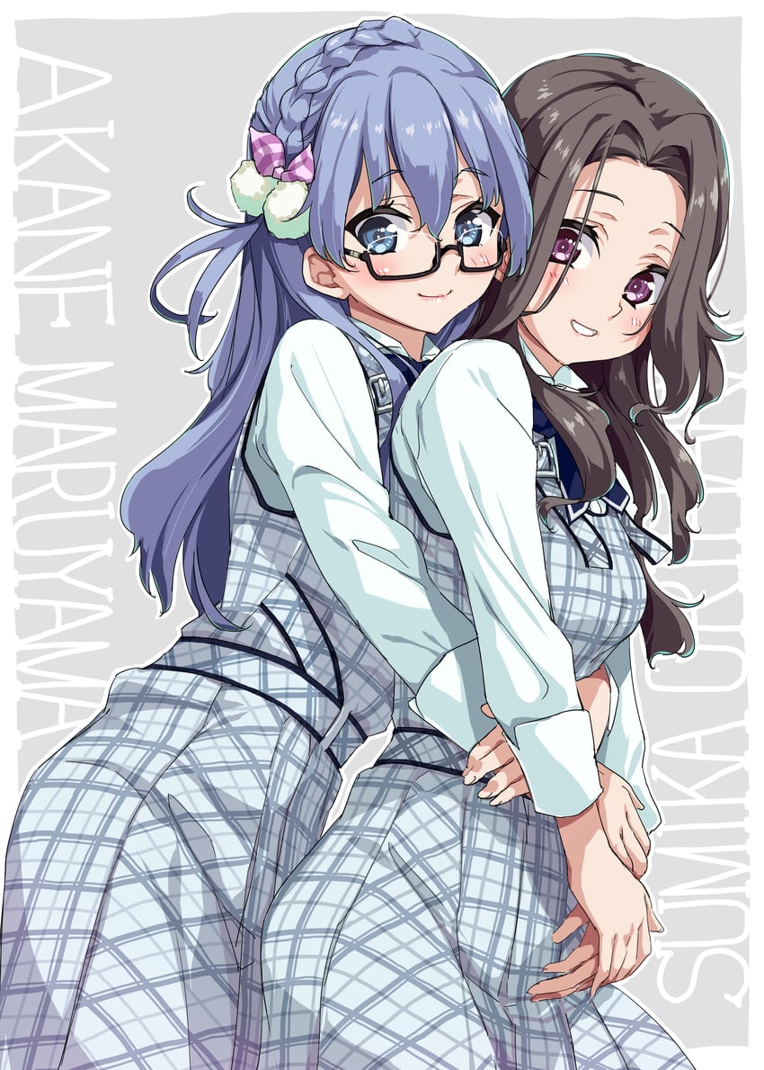 maruyama akane and orihara sumika (22/7) drawn by kisairo_kaede