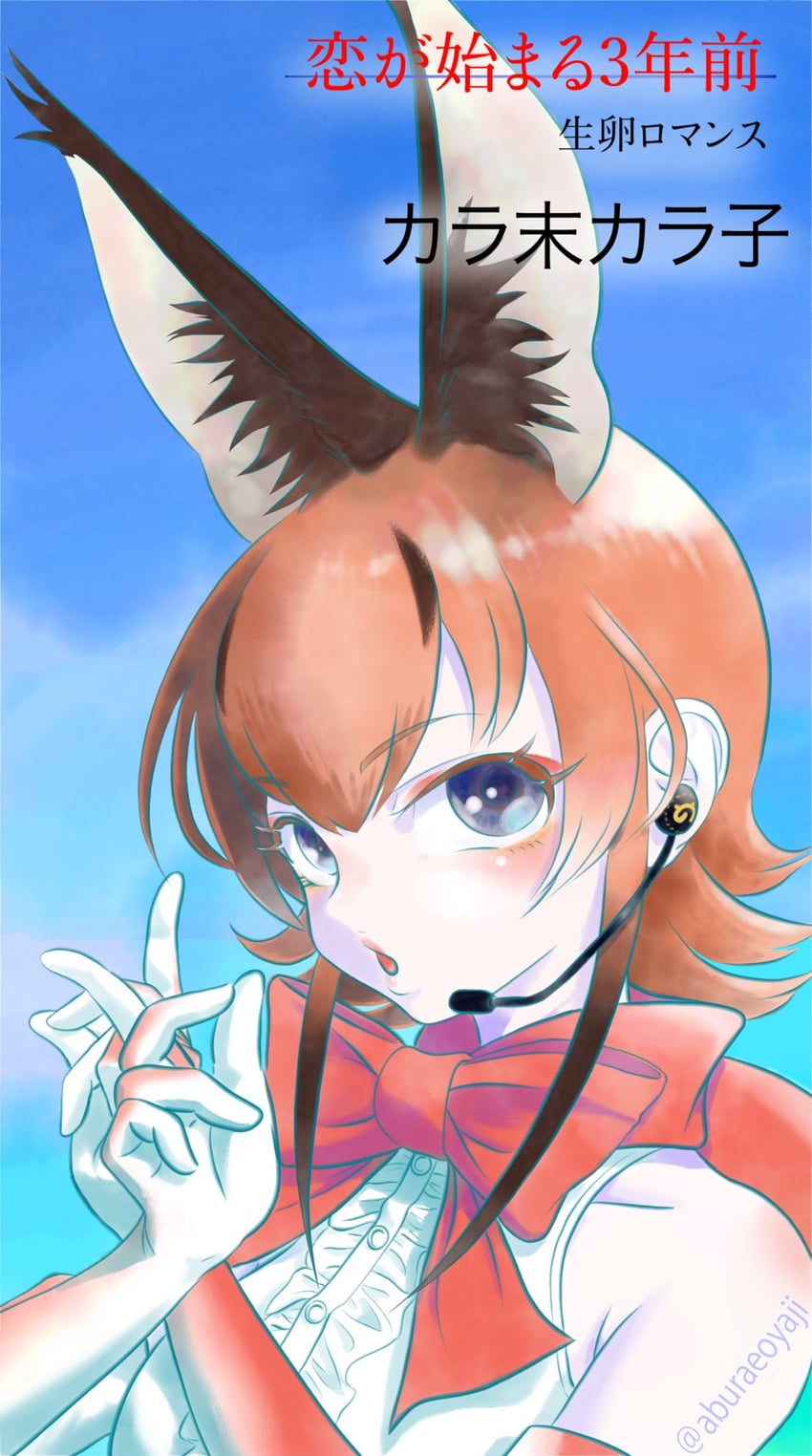 caracal (kemono friends and 1 more) drawn by aburaeoyaji