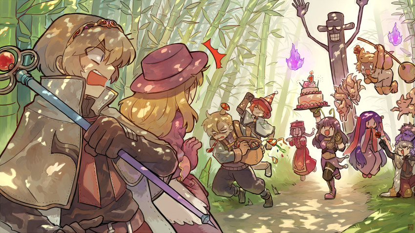 mage, swordsman, moonlight flower, merchant, archer, and 4 more (ragnarok online) drawn by kuro_sakura