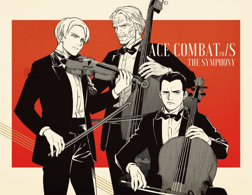 mihaly a shilage, wit, and seymour (ace combat and 1 more) drawn by yukizoooh