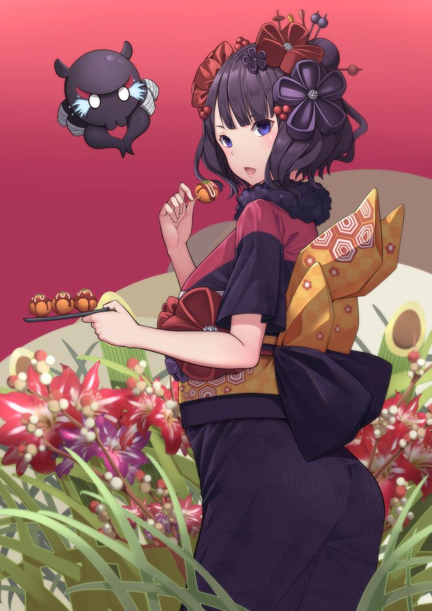 katsushika hokusai and tokitarou (fate and 1 more) drawn by yan_mian