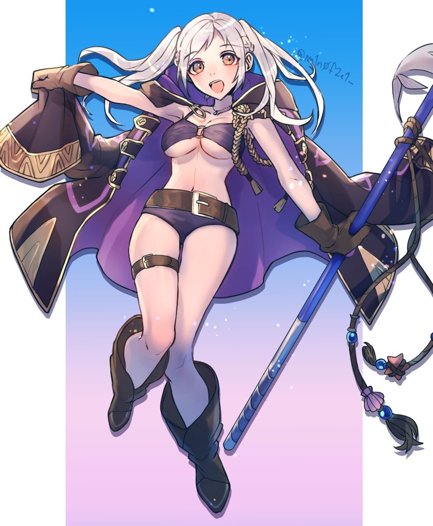 female robin (fire emblem and 2 more) drawn by mano_(m1n0f2e1)