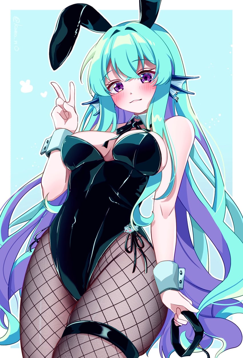 finana ryugu (nijisanji and 1 more) drawn by kano3