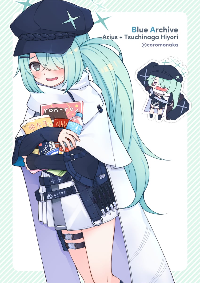 hiyori (blue archive) drawn by coromonaka