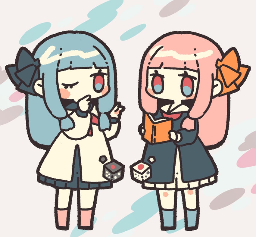 kotonoha akane and kotonoha aoi (voiceroid) drawn by oyasumi_makura