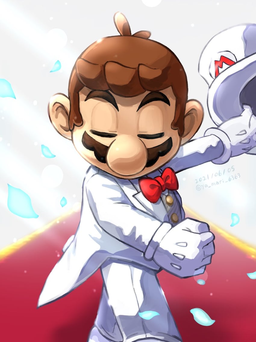 mario (mario and 1 more) drawn by ya_mari_6363