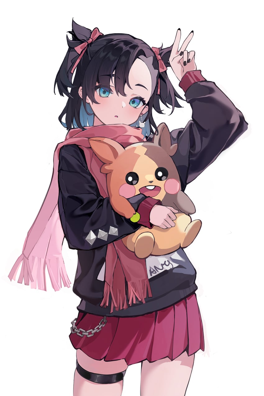 marnie and morpeko (pokemon and 1 more) drawn by maochibuqihuyu