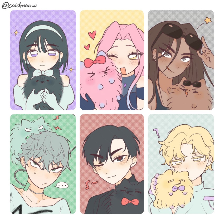 sua, mizi, till, ivan, luka, and 1 more (alien stage) drawn by coldmeow