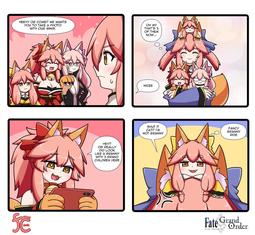 tamamo, tamamo no mae, tamamo cat, koyanskaya, and tamamo aria (fate and 2 more) drawn by keita_naruzawa