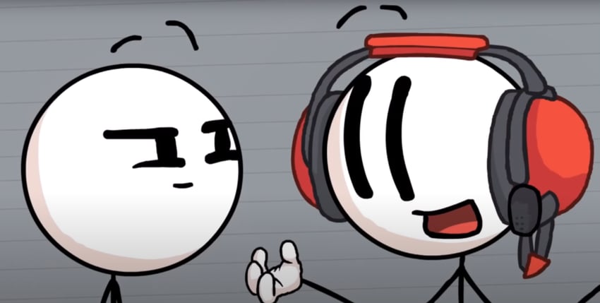 charles calvin and henry stickmin (henry stickmin) drawn by puffballsunited
