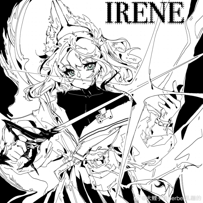 irene (arknights) drawn by wo_jiang_tidai_xie_he_re