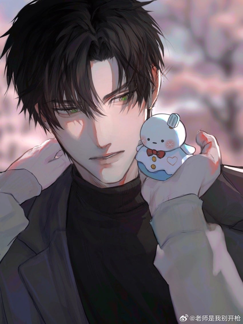 protagonist and zayne (love and deepspace) drawn by lao_shi_shi_wo_bie_kai_qiang