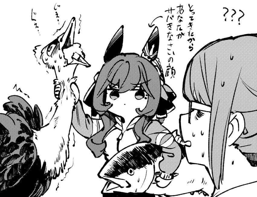 trainer, gentildonna, and female trainer (umamusume) drawn by takatsuki_nato