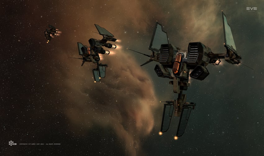 eve online drawn by salvo_(willem_van_biljon)