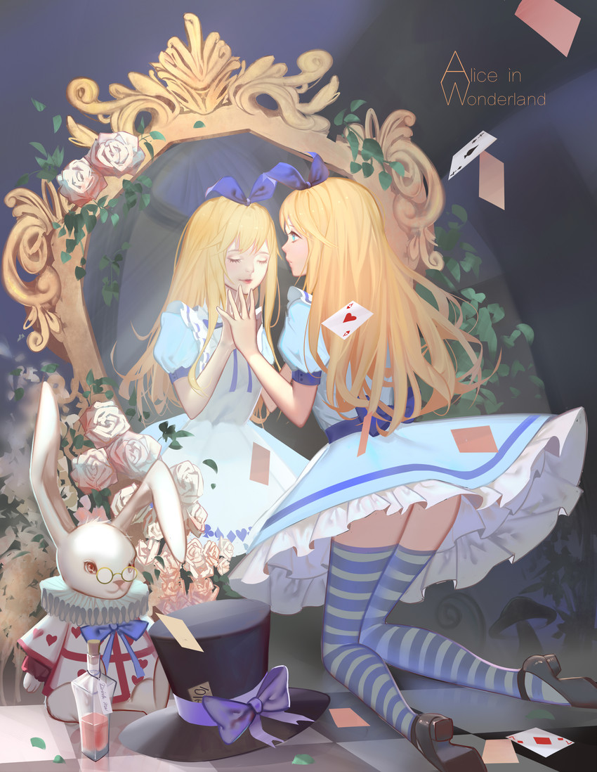 alice (alice's adventures in wonderland) drawn by iron_(2486886134)