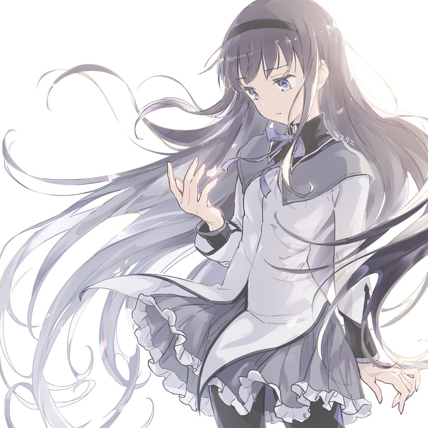 akemi homura (mahou shoujo madoka magica) drawn by kinutani_yutaka