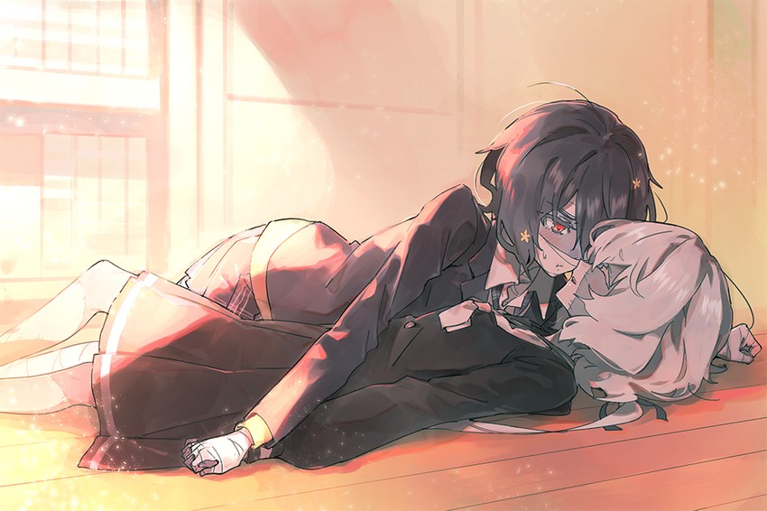 konno junko and mizuno ai (zombie land saga) drawn by minakata_sunao