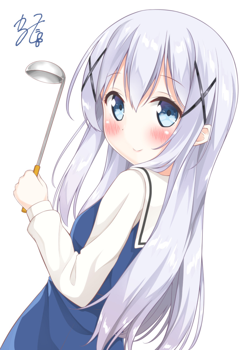 kafuu chino (gochuumon wa usagi desu ka?) drawn by karutamo